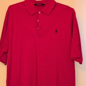 Polo by Ralph Lauren Men's Vibrant Red Polo Shirt